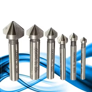 6tlg.Senker Senkbohrer Versenker Holz Metall HSS Kegelsenker 6,3-20,5mm Set DHL - Bild 1 von 7