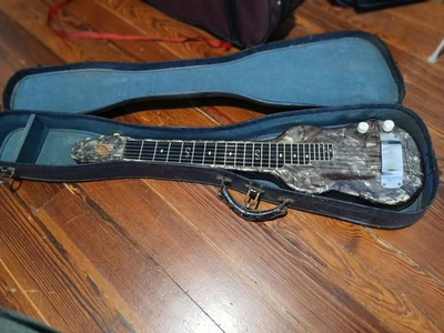 1940s-50s DICKERSON Electric Lap Steel Guitar - Faded Pearloid Finish Magnatone - Image 1 of 4