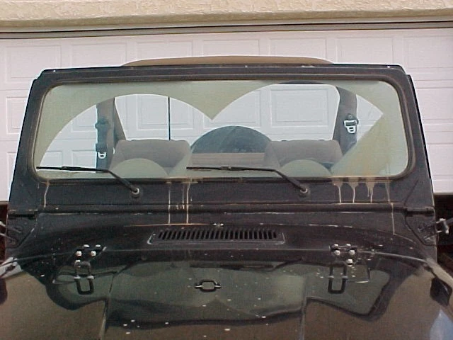 Actualización de limpiaparabrisas estándar WipeBoy para Jeep CJ 1976-1986 (negro) WB-EMBSC-FBK Foto 1 de 4