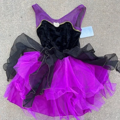Disney parks Ursula costume dress little mermaid women's size 0 XXS - Image 1 of 3