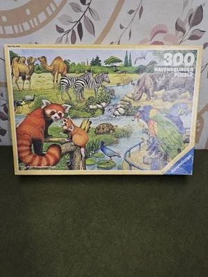 Vintage Complete Ravensburger Safari 300 Piece Puzzle 1988 In Box - Image 1 of 4