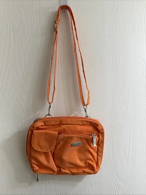 Baggallini Bandolera de Viaje Bolso de Hombro Bolso de Mano Cartera Naranja Mediano Usado en Excelente Condición Foto 1 de 4