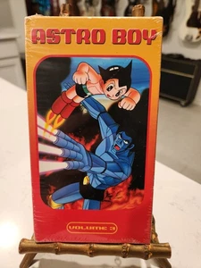 VINTAGE NEW SEALED VHS     ASTRO BOY Volume 3 Manga - Picture 1 of 3