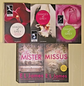 Fifty Shades of Grey (komplett) + The Mister + The Missus / E. L. James - Bild 1 von 3