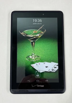 Verizon Ellipsis 7 QMV7A Black Wi-Fi  7" Touchscreen 8GB Android Tablet - Image 1 of 4