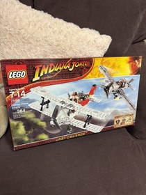LEGO Indiana Jones # 7198 Fighter Plane Attack NEW Factory Sealed RETIRED SET 