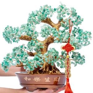 Natural Aventurine (1,251 Gemstone Count) Chakra Crystal Tree with Healing Pr... - Picture 1 of 6