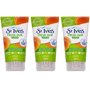 St. Ives Aprikose Gesichtspeeling frische Haut 150ml - 3er Pack - Bild 1 von 3