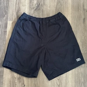 Obey Men’s Classic Black Shorts Size Small 100% Cotton - Picture 1 of 6