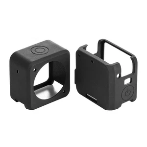 Silicone Upper+Bottom Lens Protective Case Cover for DJI Action 2 Sport Camera D - Picture 1 of 13