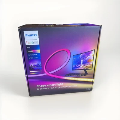 Philips Hue White and Color Play Ambiance Gradient PC Lightstrip 32-34"  NEU OVP - Bild 1 von 4