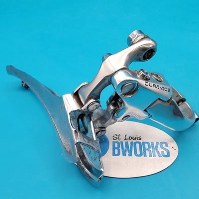 Shimano Dura Ace FD-7400 Double Front Derailleur 28.6mm Clamp Vintage Japan  k10 - Image 1 of 4