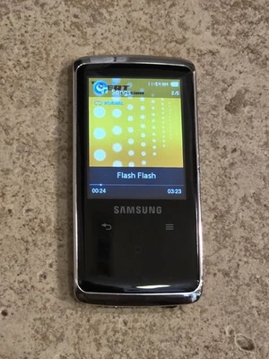 Samsung YP-Q2 цифровой медиа MP3-плеер 8GB черный * проверено работает *  - Изображение 1 из 4