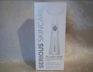 SERIOUS SKINCARE PLUSH 80K CLEANSING FACIAL BRUSH New Open Box - Picture 1 of 1