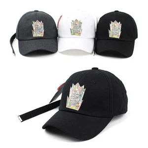 Gorra de béisbol unisex para hombre y mujer con estampado de corona ajustable correa larga sombreros informales - Imagen 1 de 11