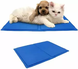 HAUSTIER KÜHLGELPAD KISSEN KLEINER HUND KATZE TRAGBARE KÜHLE MATTE HEISSES SOMMERWETTER - Bild 1 von 7