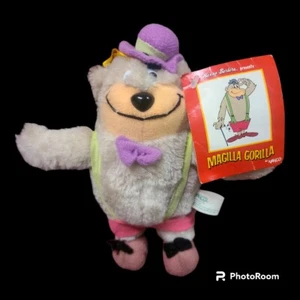 VTG NANCO MAGILLA GORILLA STUFFED PLUSH HANNA BARBERA TOY 1990 NWT - Picture 1 of 4