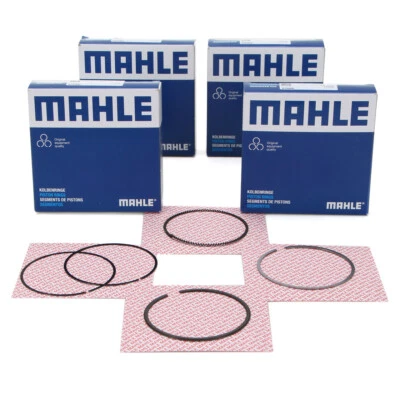 4x MAHLE Kolbenringsatz für BMW E81-88 E46 E90-93 E60 E61 N40 N42 N43 N45 N46 - Bild 1 von 2