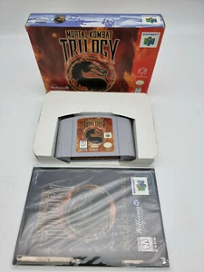 MORTAL KOMBAT TRILOGY USA NINTENDO 64 USED TESTED - Foto 1 di 11