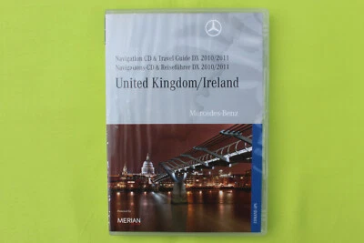 CD NAVIGATION ENGLAND IRLAND MERCEDES BENZ COMAND APS DX 2011 C CL CLK E G M S - Bild 1 von 4