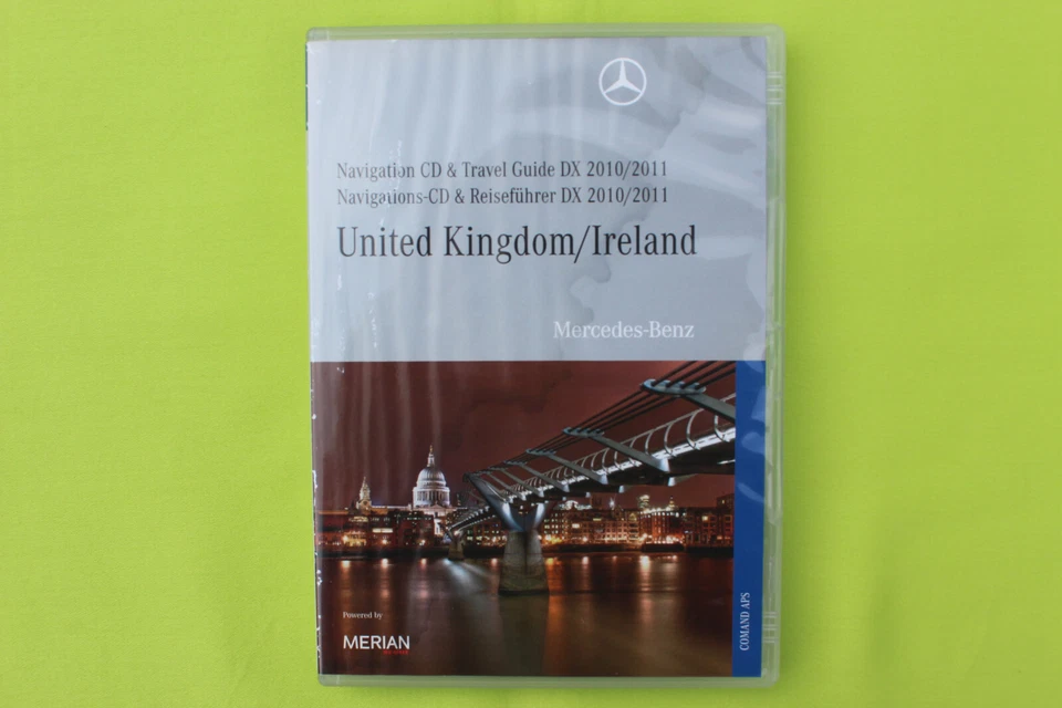 CD NAVIGATION ENGLAND IRLAND MERCEDES BENZ COMAND APS DX 2011 C CL CLK E G M S - Bild 1 von 4