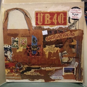 UB40 BAGGARIDDIM DOUBLE VINYL RECORD LP UK PRESS 1 LP + EP 45 RAGGAE POP VG+ - Picture 1 of 20