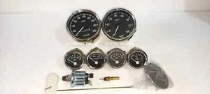 Smiths Electrical Bc Temp+Aceite+Volt+Combustible+Velocímetro+Tacho 100 mm Con 3 unidades transmisoras - Imagen 1 de 5