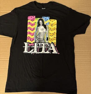 WWE LITA T Shirt Mens Large Black Crew Neck 2018 Nerds Tee - Picture 1 of 3