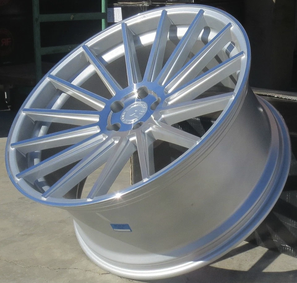One Single Spare 20" RF15 Polished  Wheel 20x8.5 5x112  — 第 1/1 张图片