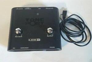 Line 6 Tone Port UX1 Audio/Computer Recording Interface w/ USB Cable VGUC - Picture 1 of 4