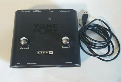 Line 6 Tone Port UX1 Audio/Computer Recording Interface w/ USB Cable VGUC - Image 1 of 4