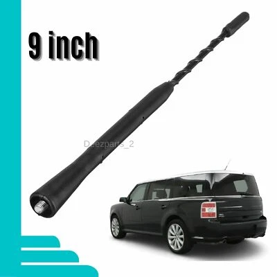 Antena 9" negra para Ford Flex 2011-2019 Foto 1 de 4