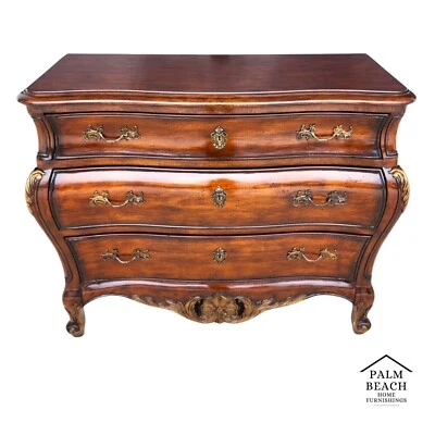 Louis XV French Bombay Chest Dresser by HICKORY WHITE - Image 1 of 4