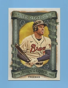 2024 Topps Allen & Ginter Cycle Succession #40 Freddie Freeman 1:145 Hobby SP - Picture 1 of 2