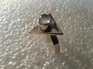 Sterling Silber 999 Mondstein Ring. - Bild 1 von 5