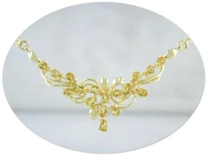  JDL CITRINE 18" NECKLACE NEW - Picture 1 of 1