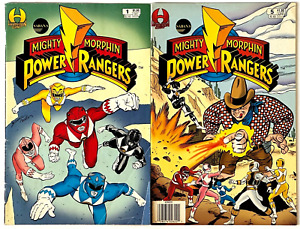 Mighty Morphin Power Rangers #1 5 1st Appearance 1995 Hamilton Comics