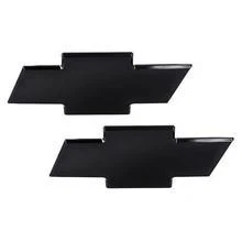 Dos HOJAS de vinilo envolventes superpuestas Chevy universal rejilla emblema pajarita calcomanía Foto 1 de 4