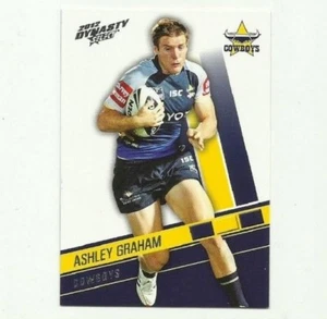 2012 NRL SELECT DYNASTY COWBOYS ASHLEY GRAHAM COMMON #102 CARD - Picture 1 of 1