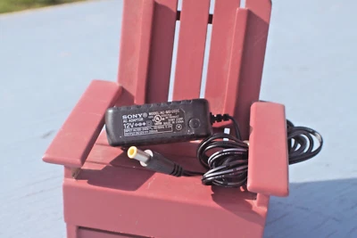SONY - HEADPHONES - A/C POWER SUPPLY - AC-MS1202C - 12V - OEM - TESTED - Image 1 of 3