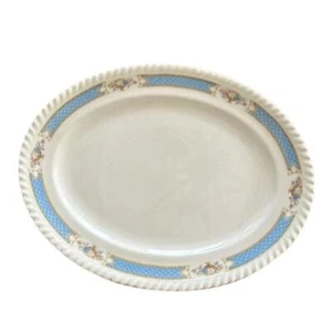 Vintage HTF Johnson Bros. Belvedere plate, Stamped Old English 11x9 - Picture 1 of 5