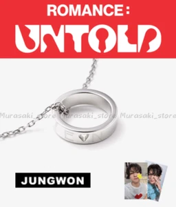 ENHYPEN JUNGWON ROMANCE : UNTOLD RING NECKLACE PHOTOCARD SET NEW - Picture 1 of 10