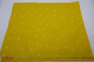 Ruby Star Society Melody Miller yellow Stars Fabrics 18" x 44" - Image 1 of 3