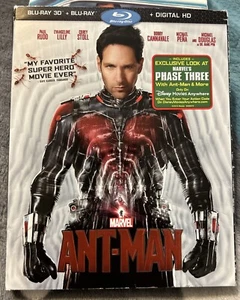 Ant Man (Blu Ray 3D + Blu Ray, 2015) mit Schuber Neu! C Noten - Bild 1 von 7