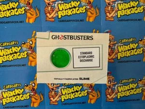 GHOSTBUSTERS TOTALLY FABRICATED STANDARD ECTOPLASMIC DISCHARGE RELIC CARD # S1 - Picture 1 of 2