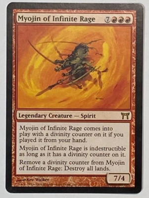 MTG Card - 1x Myojin of Infinite Rage - Champions of Kamigawa - NM/LP - Magic - Image 1 of 4