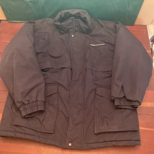 Vintage Delta Connection Airlines Men’s Crew Jacket Red Kap Navy Blue XL Rare - Picture 1 of 24
