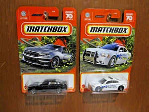 QTY2=MATCHBOX=DODGE CHARGER VERFOLGUNG & 2018 DODGE CHARGER==SIEHE BILDER - Bild 1 von 6