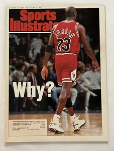 Michael Jordan Sports Illustrated October 18, 1993 Why? - Imagen 1 de 18