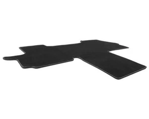Fußmatte Fiat Ducato 2006> Premium Velours Matte Automatte Vorn komplett Schwarz - Bild 1 von 3